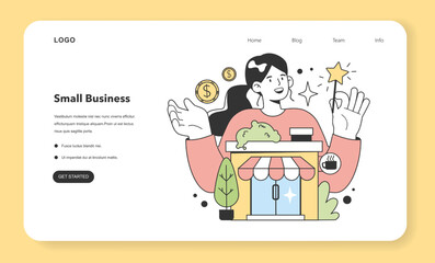 Small business. Positive aspects about starting and developing a new start-up,