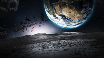 Blick vom Miind auf die Erde © m.mphoto