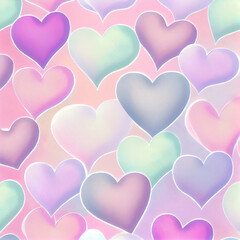 Texture of hearths, Valentin's day hearth texture, generative ai