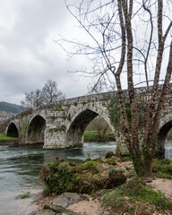 Puente medieval de Cernadela (Mondariz, Galicia)