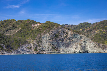 Coastline On Skopelos island, Greece