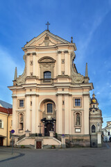 Fototapeta na wymiar Church of St. Teresa, Vilnius, Lituania