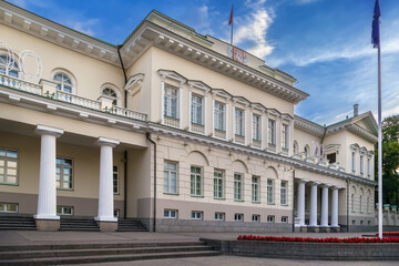 Fototapeta na wymiar Presidential Palace, Vilnius, Lithuania