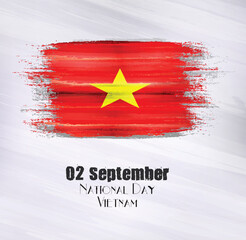 Vector illustration of Vietnam,02 September,National Day