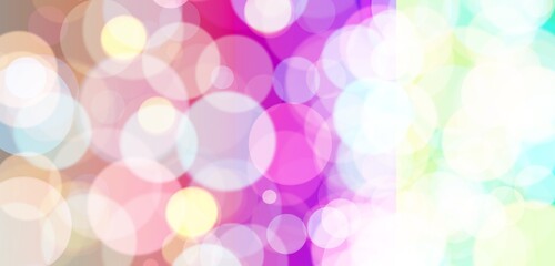 abstract background with bokeh