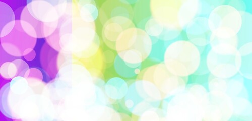 abstract colorful bokeh background