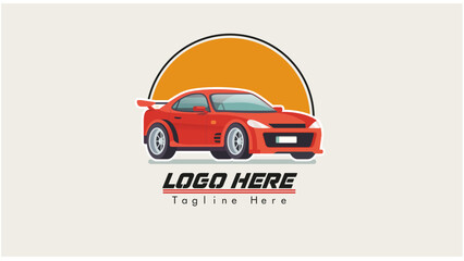 Automotive logo design vector illustration. Car logo vector