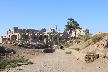 Outside of Karnak temple, Luxor, Egypt