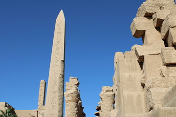 Obelisk, Karnak temple, Luxor, Egypt 