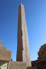 Obelisk of Hatshepsut, Karnak temple, Luxor, Egypt