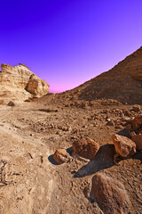 Sunset in Desert - 556480137