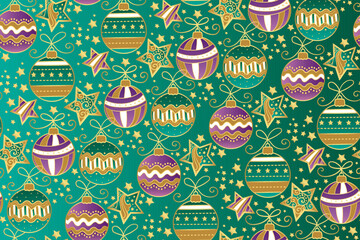 Christmas vector seamless patterns