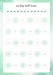 30 Day Self Care