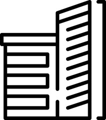 Obraz premium Engineer building icon outline vector. Professional job. Person builder