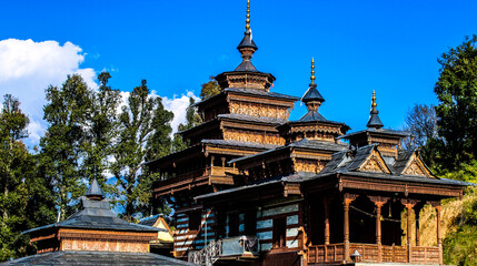 Wooden Temple in Himachal Pradesh