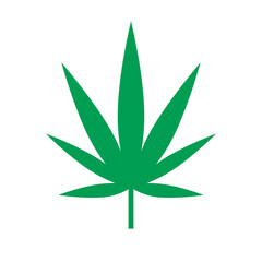 Cannabis grass icon. Hemp. Vector.
