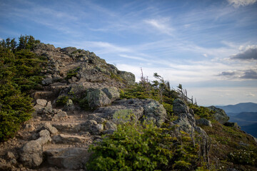 Fototapeta na wymiar Franconia Ridge - White Mountains - North Lincoln - New Hampshire