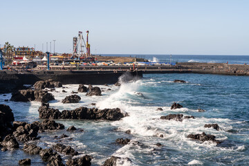 Bay in the City of Puerto de la Cruz