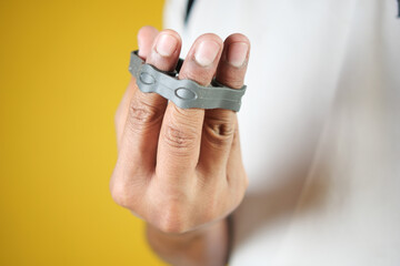 Fototapeta premium Hand and Finger Strengthening Exercises 