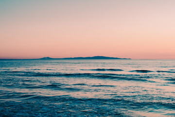 Obraz premium sunset over the sea