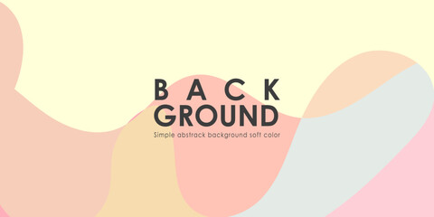 background banner with soft color