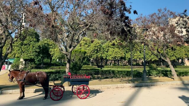 Parque de Mar&iacute;a Luisa, Pabell&oacute;n Mud&eacute;jar. Sevilla.