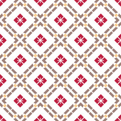 Abstract geometric pattern. A seamless background, vintage texture.	