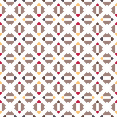 Abstract geometric pattern. A seamless background, vintage texture.	