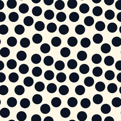 Obraz premium Circles pattern. Circular figures seamless ornament. Geometric motif. Rounds background. Circle shapes wallpaper. Geometrical backdrop. Digital paper, textile print, web design, abstract. Vector art