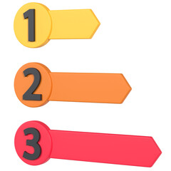 Obraz premium Priority 3D