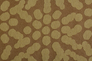 Upholstery fabric fragment for furniture, home or office decor, close up