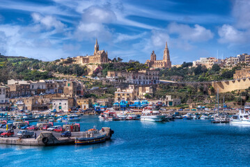 Hafen von Gozo, Malta
