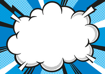 Bulle style bande dessinée américaine
