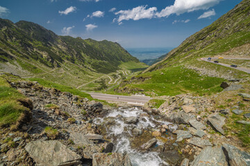 Obraz premium mountain river in the mountains