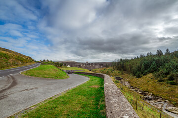 road in the countryside