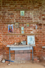 interior of the old Orthodox chapel