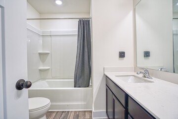 Guest Bathroom in Townhome