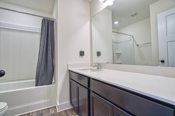 Guest Bathroom in Townhome