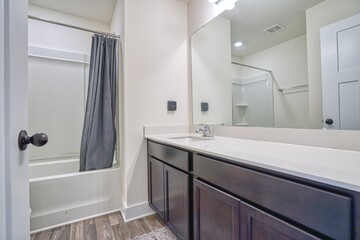 Guest Bathroom in Townhome