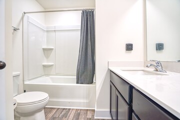 Guest Bathroom in Townhome