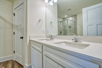 Master bathroom In Townhome