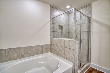 Master bathroom In Townhome