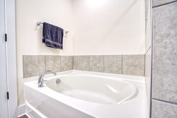 Master bathroom In Townhome