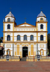 Facade of Sanctuary of Senhor Bom Jesus de Pirapora, Sao Paulo State, Brazil