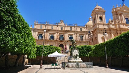 Cathédrale de San Nicolò, Noto, province de Syracuse, Sicile, Italie
