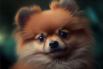 Obraz premium Beautiful cute dog