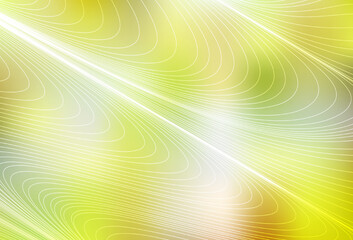 Light Green, Yellow vector layout with flat lines.