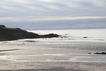 Image of Caión beach in Laracha, in A Costa da Morte (La Coruña, Spain)