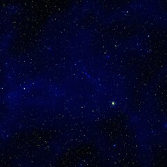 Perfect starry night sky background - outer space vector background