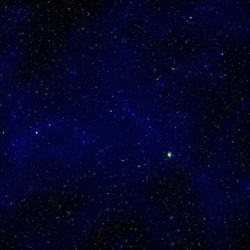 Perfect starry night sky background - outer space vector background © Fabian
